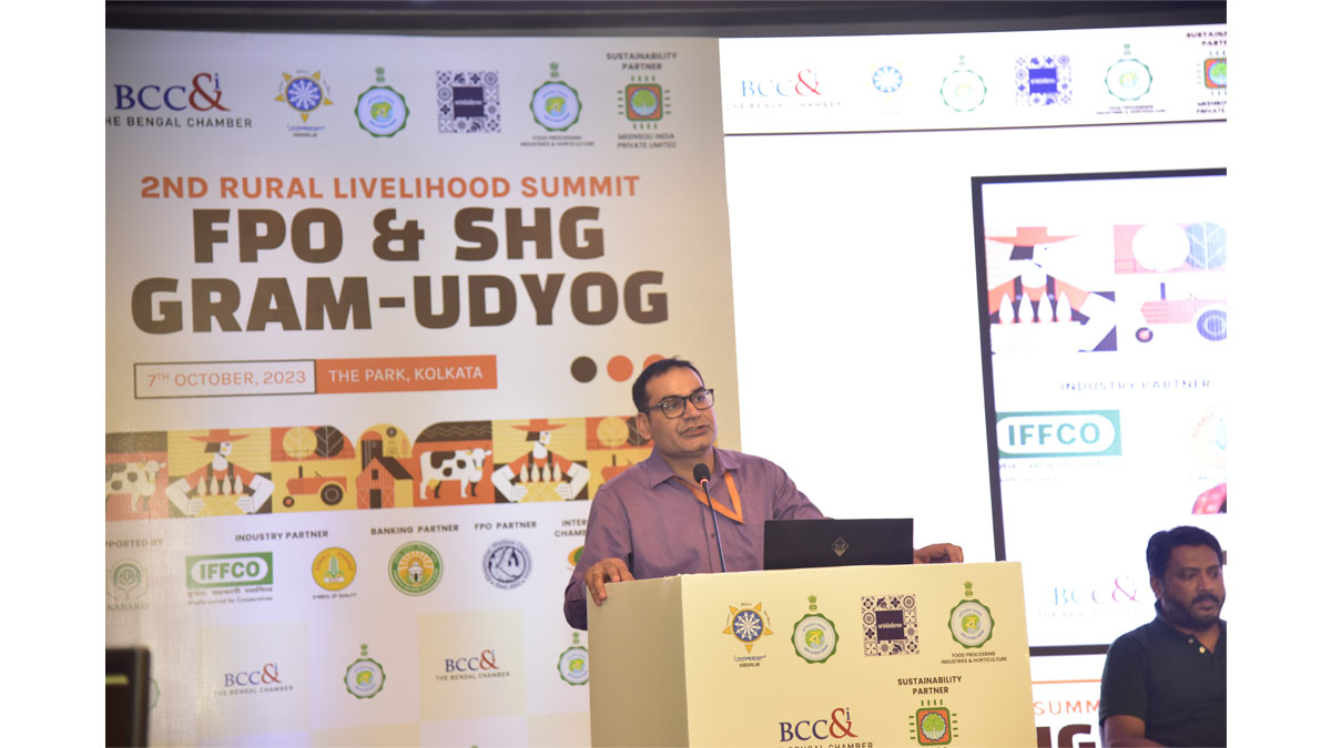 Mr. Dharmendra Tiwari, National Category Head –Fresh speaking on Market Connect