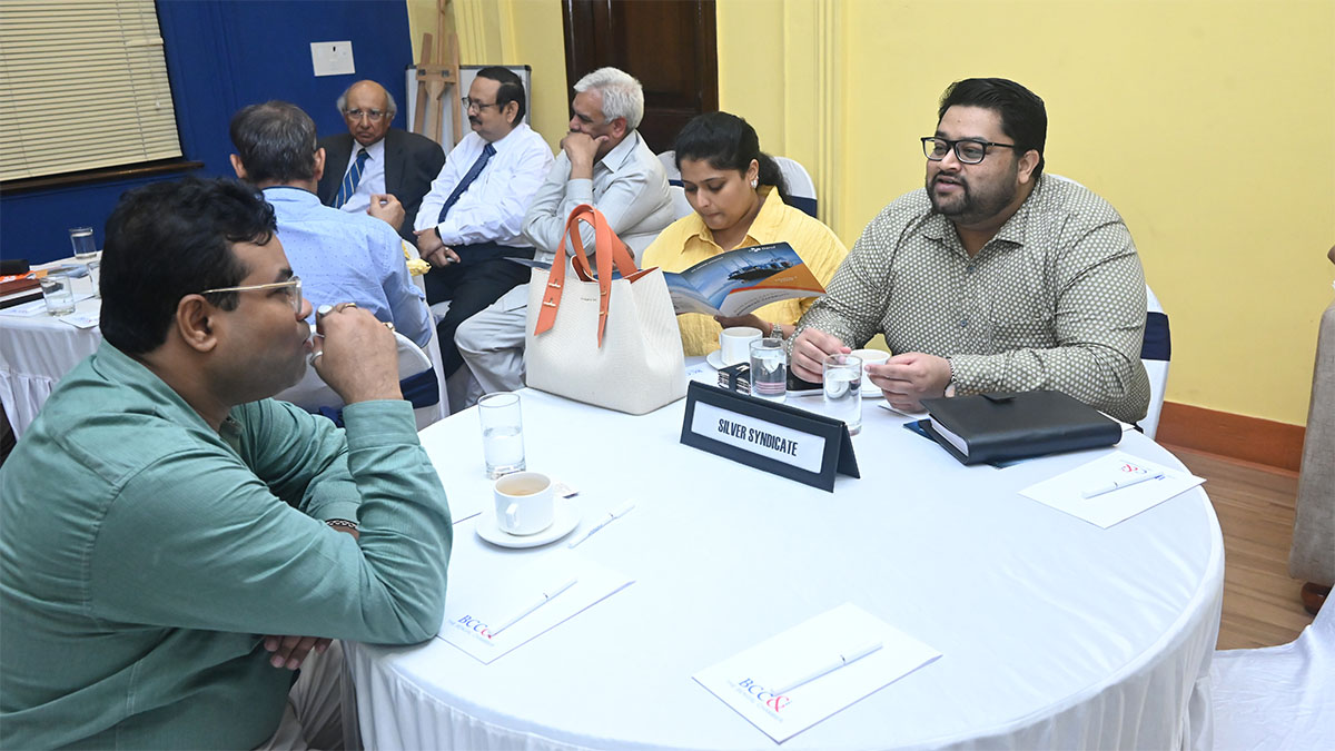 B2B Sessions organized for the delegation from Chittagong Chamber of Commerce & Industry with Member Organizations of BCC&I and select startups of Webel-BCC&I Tech Incubation Centreon first day of the Indo-Pacific Economic Conclave sidelines