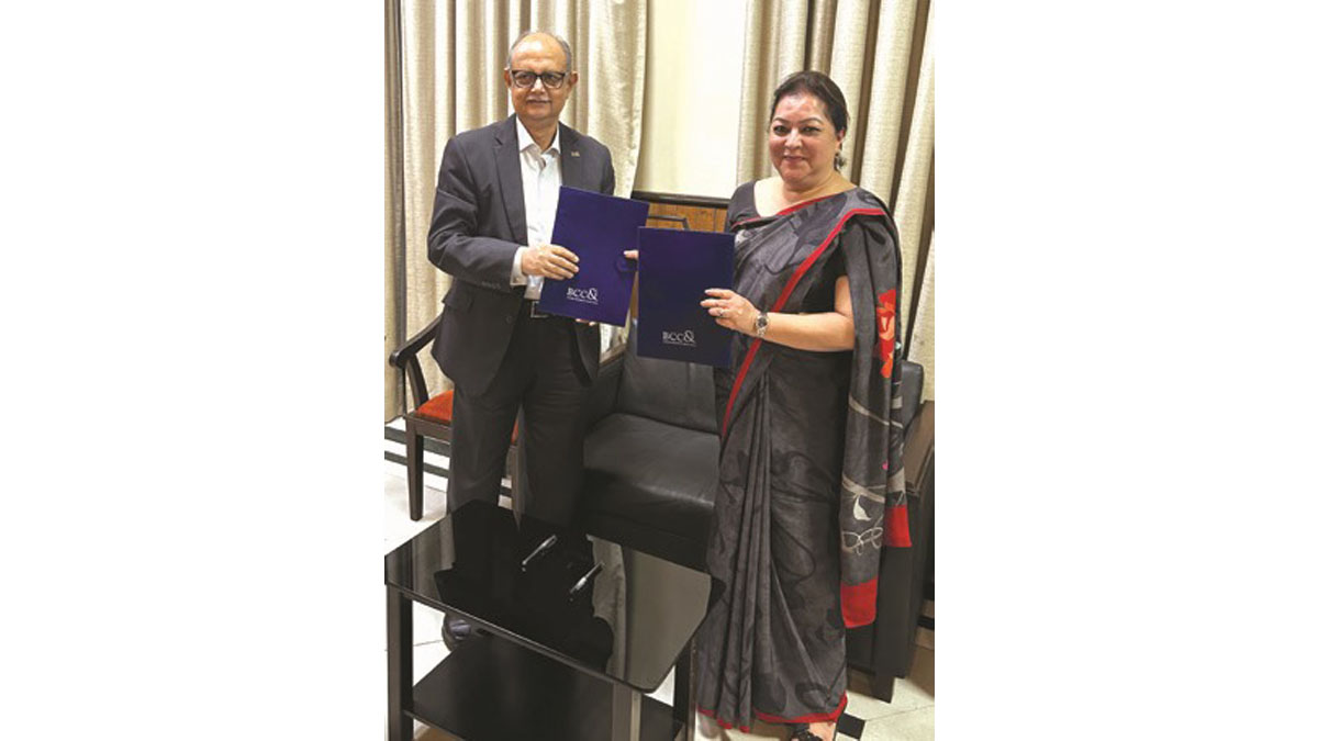 Signing of MOU between Nepal-India Chamber of Commerce &Industry and The Bengal chamber of Commerce &Industry