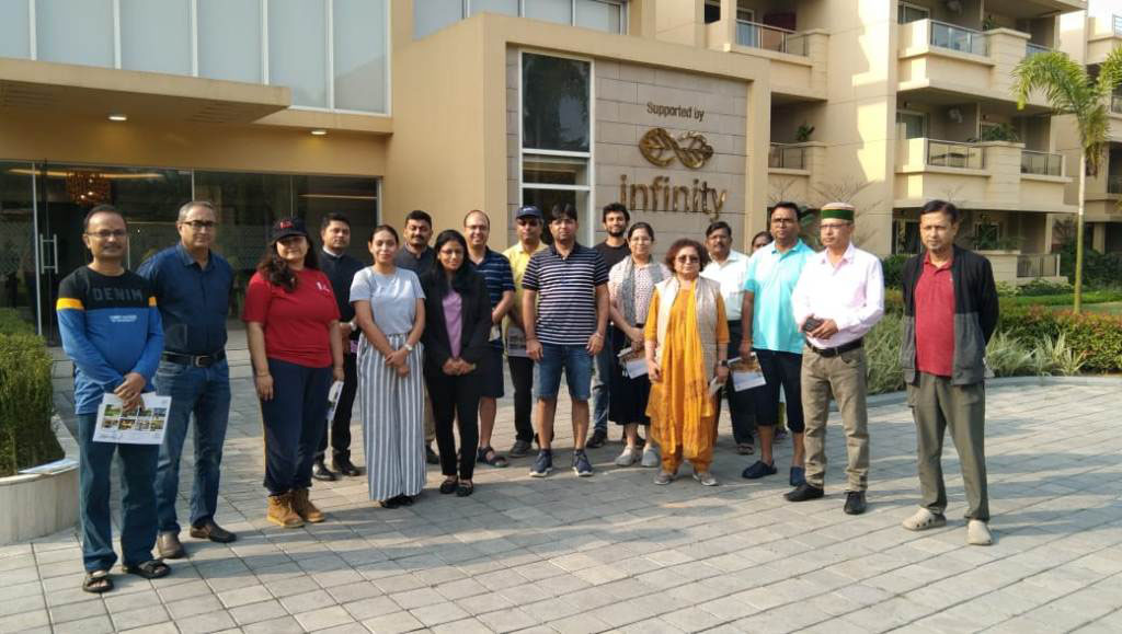  Participants visited Jagriti Dham by Infinity Group