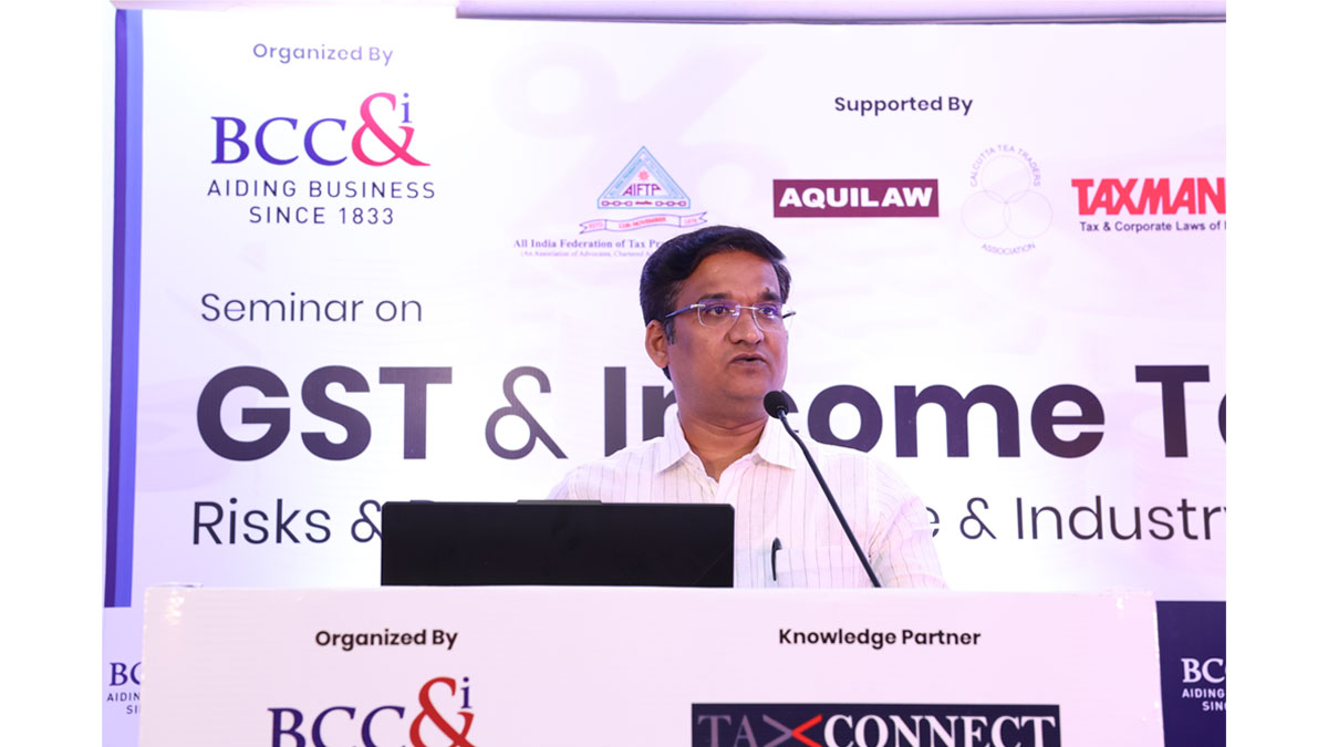 Address by Guest of Honour, Mr. D. P. Karnam, IAS, Commissioner, Commercial Taxes, Government of West Bengal addressing on GST Do's & Don't for FY 24-25 : A Departmental Perspective