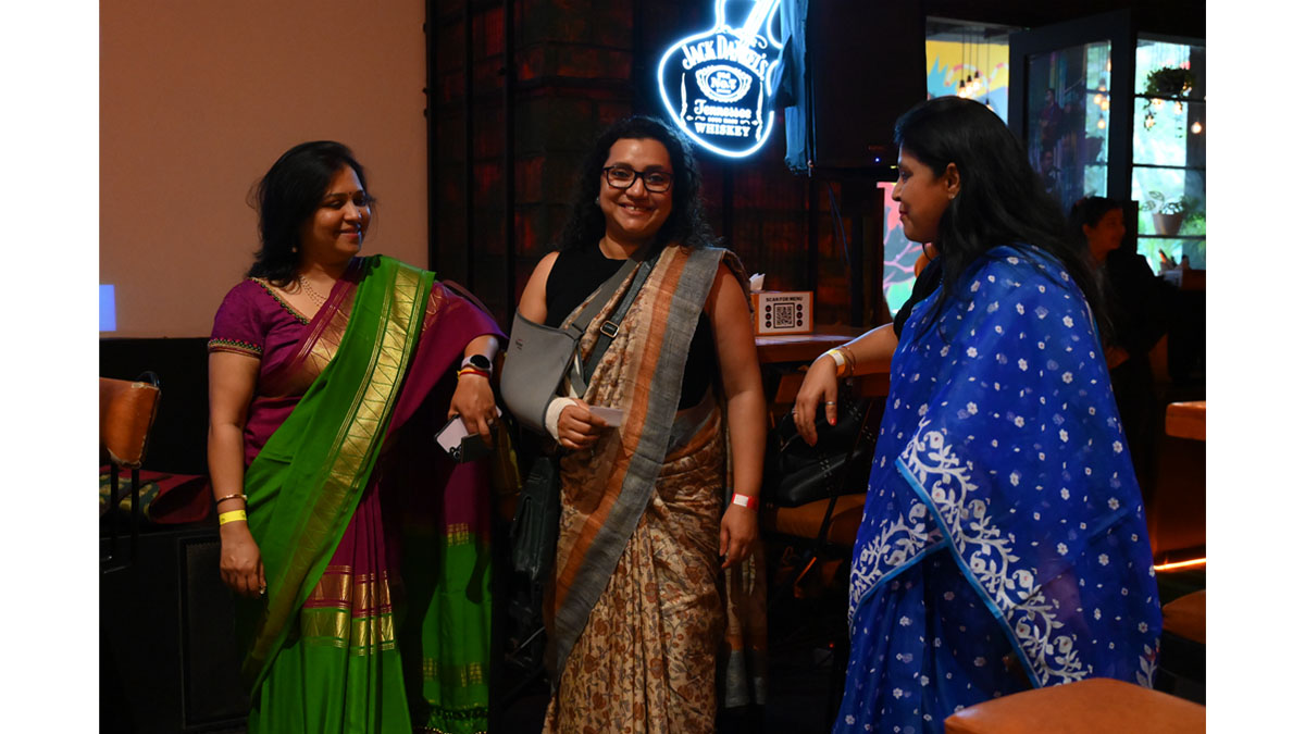 Networking in progress.