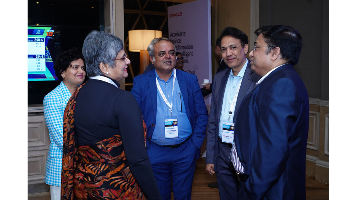 Networking in progress.