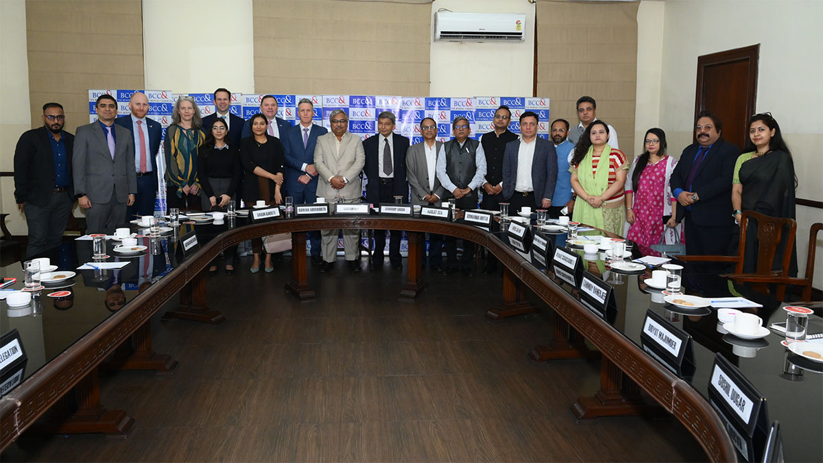 Group snapshot of the Australian Joint Standing Committee on Treaties, Australian Parliament, Austrade, Australian Consulate & Relevant senior members, stakeholders and executives of The Bengal Chamber of Commerce & Industry.