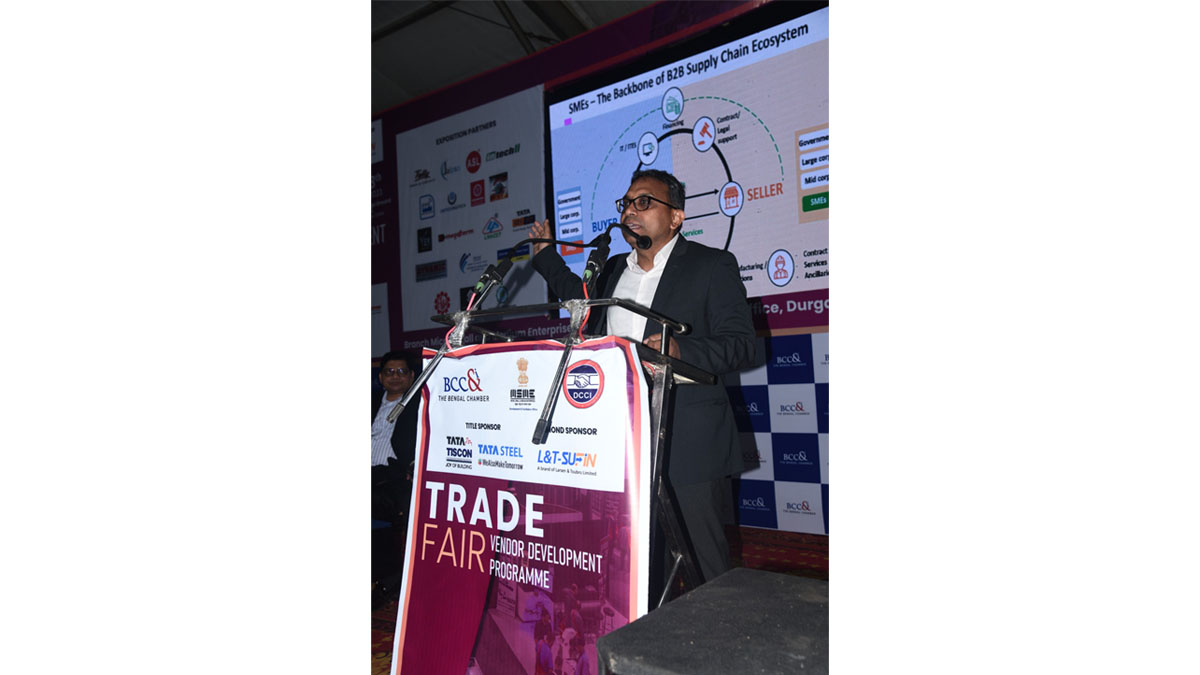 Mr. Vivek Chauhan, Chief Commercial Officer, L&T-Sufin Delivering His Speech During The Inaugural Session