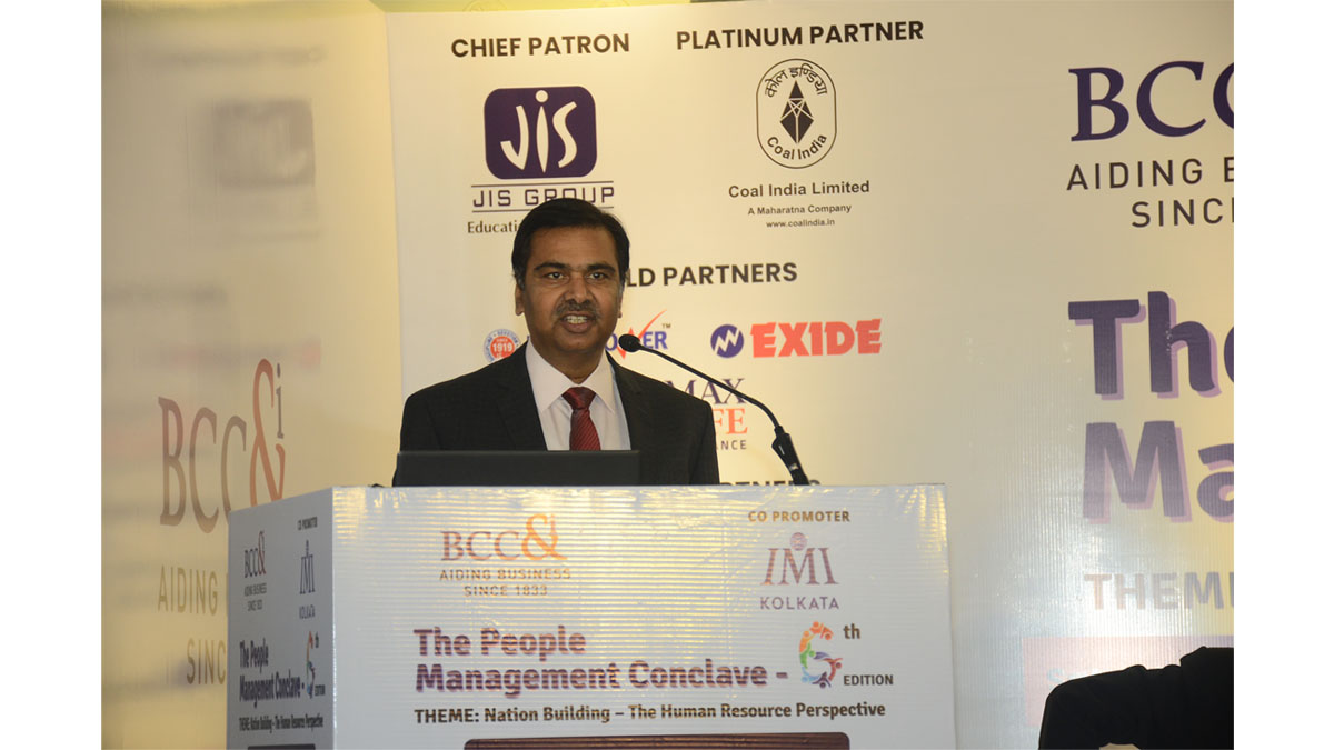 Welcome Address by Mr. Vinay Ranjan, Chairperson, People Management National Committee, The Bengal Chamber of Commerce and Industry and Director (Personnel & IR), Coal India Ltd.