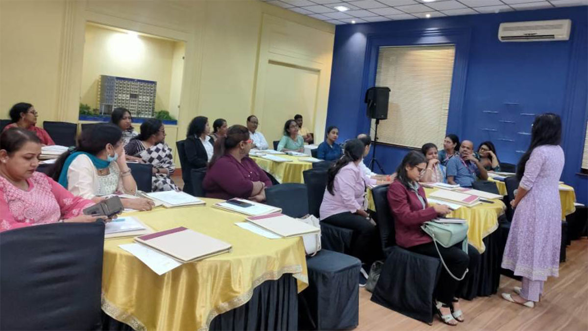 The workshop in progress.