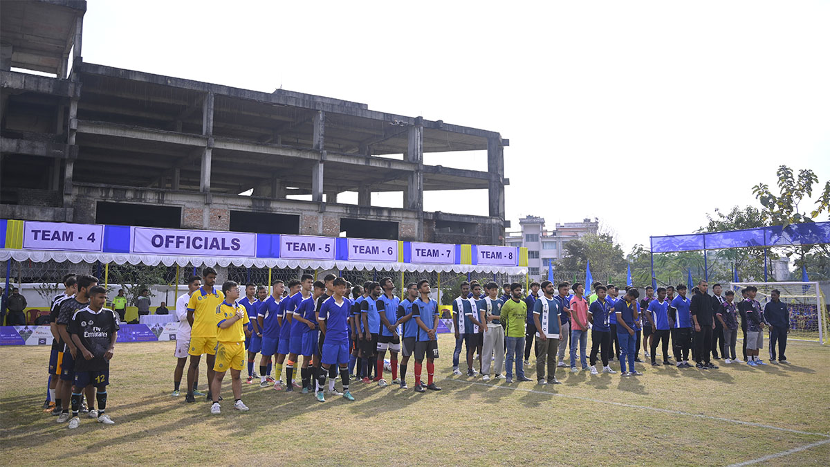 Participating Teams in the Oath Taking Ceremony 