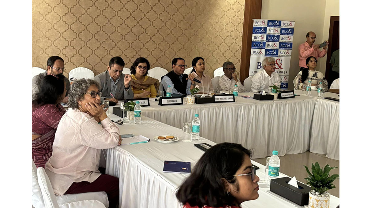  Corporate representatives listening to the NGOs